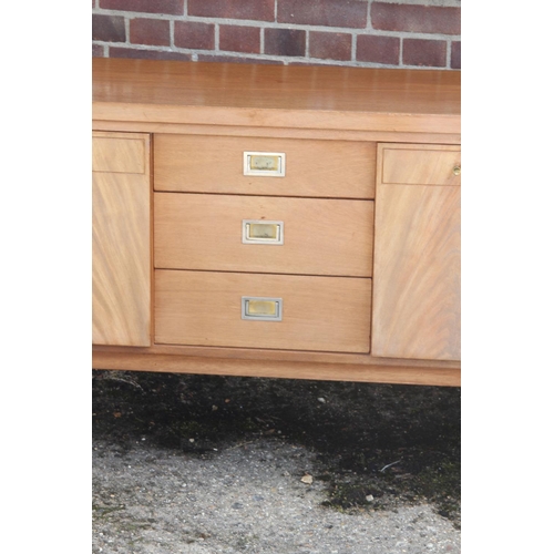 50 - VINTAGE RETRO GREAVES AND THOMAS SIDEBOARD 
220 X 46 X 77CM