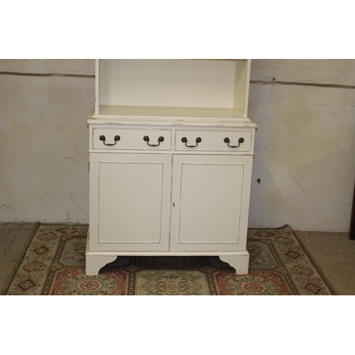 69 - VINTAGE PAINTED DRESSER
91 X 40 X 198CM