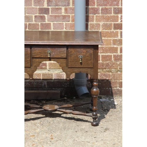 83 - VINTAGE EDWARDIAN KNEE HOLE DESK