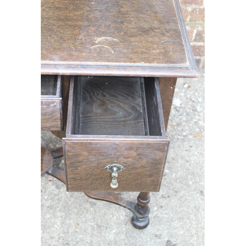 83 - VINTAGE EDWARDIAN KNEE HOLE DESK