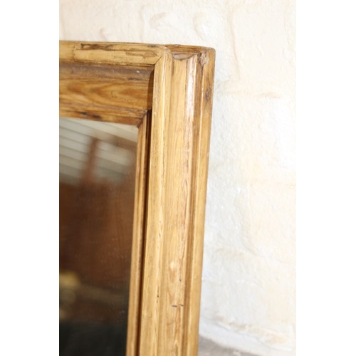 193 - LARGE PINE MIRROR
81 X 135CM