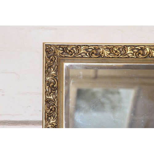 194 - LARGE ORNATE GOLD MIRROR
103 X 132CM