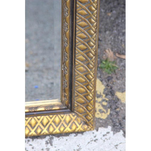 203 - VINTAGE FRAMED MIRROR 
104 X 74CM