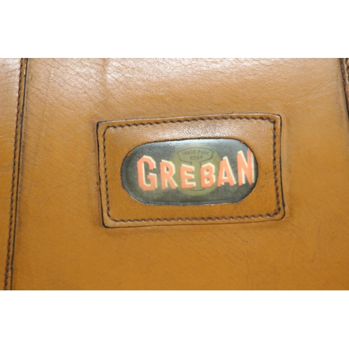 608 - VINTAGE LEATHER HOLDALL