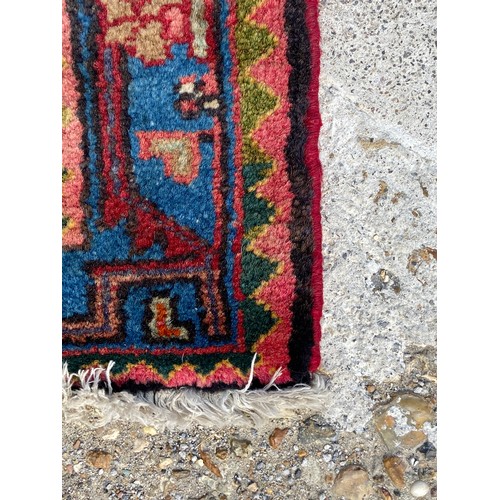 120 - VINTAGE EASTERN RUG
149 X 90CM