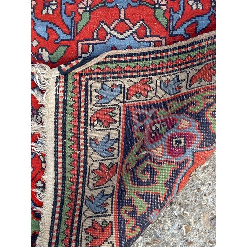 121 - VINTAGE EASTERN RUG
110 X 85CM