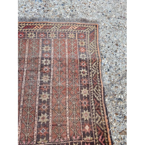 122 - VINTAGE EASTERN RUG
122 X 83CM