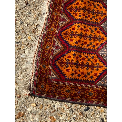 125 - VINTAGE EASTERN PRAYER RUG
138 X 85