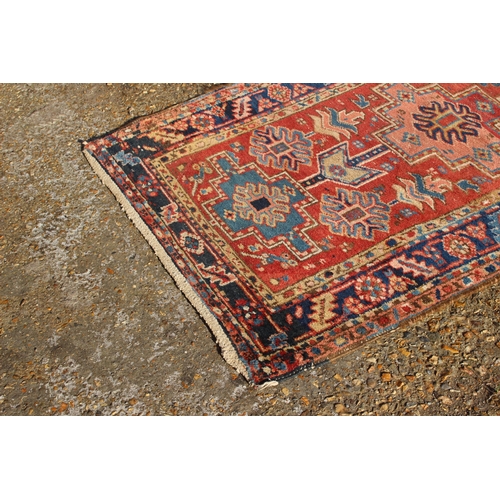 113 - LARGE GEOMETRIC PERSIAN RUNNER RUG
450 X 90CM