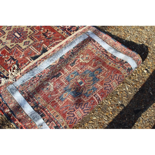 113 - LARGE GEOMETRIC PERSIAN RUNNER RUG
450 X 90CM