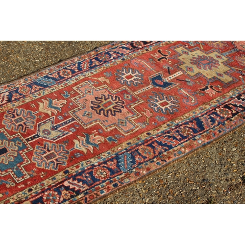 113 - LARGE GEOMETRIC PERSIAN RUNNER RUG
450 X 90CM