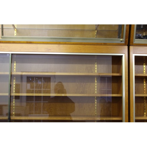 98 - LARGE PROFESSIONAL WALL MOUNTED LOCKABLE GLASS COLLECTORS DISPLAY CABINETS
203 x 247 x 42 LARGEST OV... 