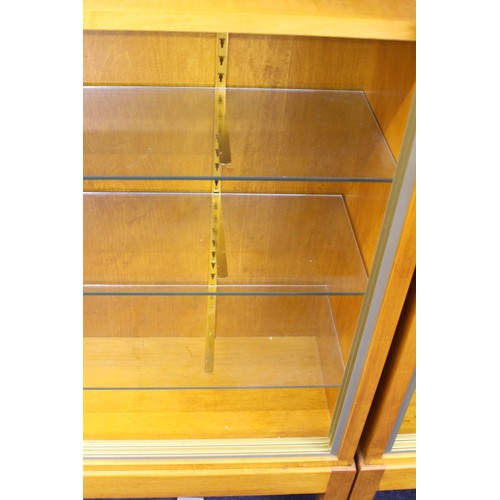 98 - LARGE PROFESSIONAL WALL MOUNTED LOCKABLE GLASS COLLECTORS DISPLAY CABINETS
203 x 247 x 42 LARGEST OV... 