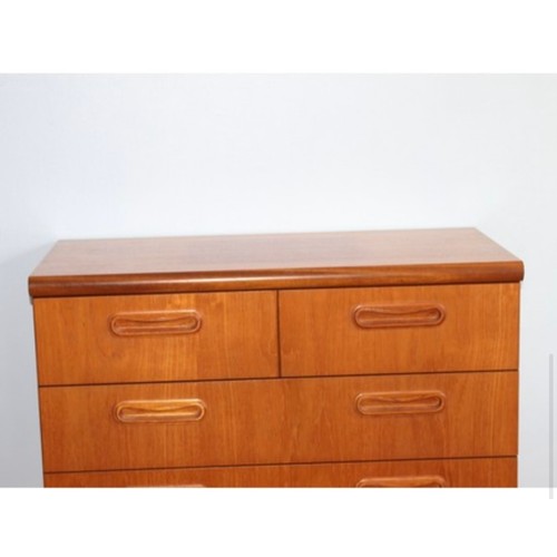 36 - RETRO TEAK TWO OVER FOUR CHEST OF DRAWERS
85 x 120cm