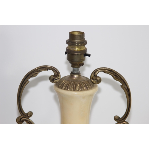 106 - VINTAGE MARBEL LAMP BASE 
55 X 18CM