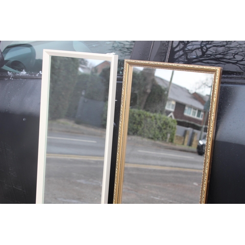 138 - 2 X DRESS MIRRORS
105 X 38CM