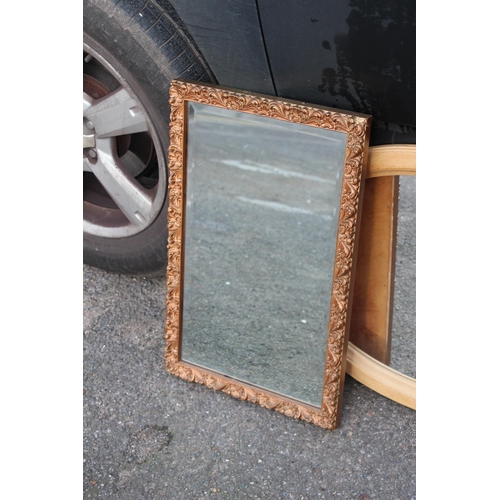 141 - 5 X DECORATIVE MIRRORS 
70 X 53CM