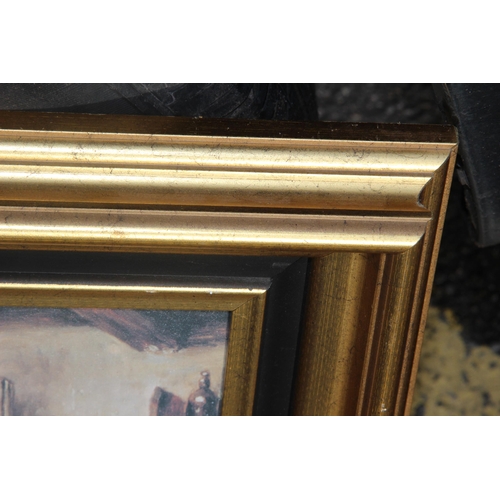 152 - 6 X GILT FRAMED PICTURES 
78 X 58CM