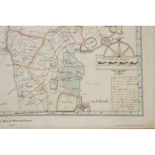 154 - VINTAGE HENLEY ON THAMES MAP
70 X 57CM