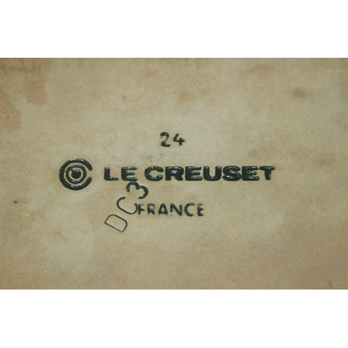 208 - 2 X LE CREUSET OVEN DISHES 
28 X 18.5CM