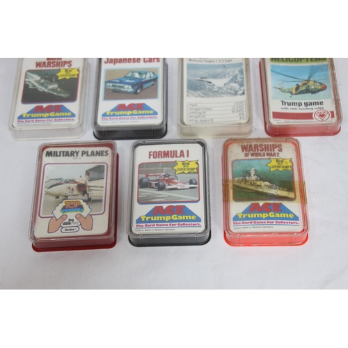 268 - QUANTITY OF VINTAGE TOP TRUMPS and 2 PEZ TOYS