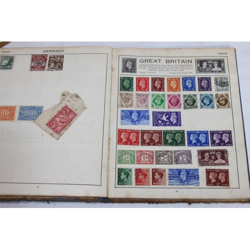 269 - QUANTITY OF VINTAGE STAMPS ALBUMS ETC