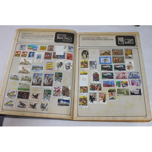 269 - QUANTITY OF VINTAGE STAMPS ALBUMS ETC