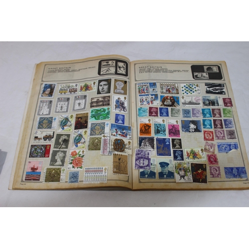 269 - QUANTITY OF VINTAGE STAMPS ALBUMS ETC