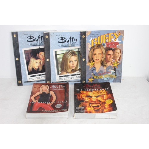 291 - QUANTITY OF BUFFY THE VAMPIRE SLAYER SCRIPT BOOKS ETC