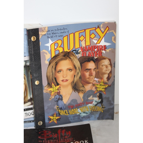 291 - QUANTITY OF BUFFY THE VAMPIRE SLAYER SCRIPT BOOKS ETC