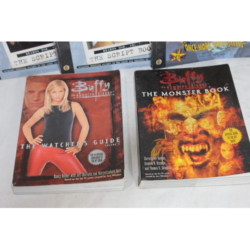 291 - QUANTITY OF BUFFY THE VAMPIRE SLAYER SCRIPT BOOKS ETC