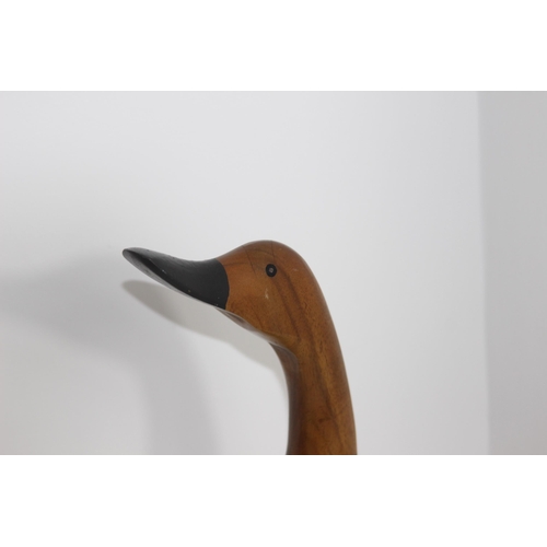 299 - WOODEN DUCK 
47CM