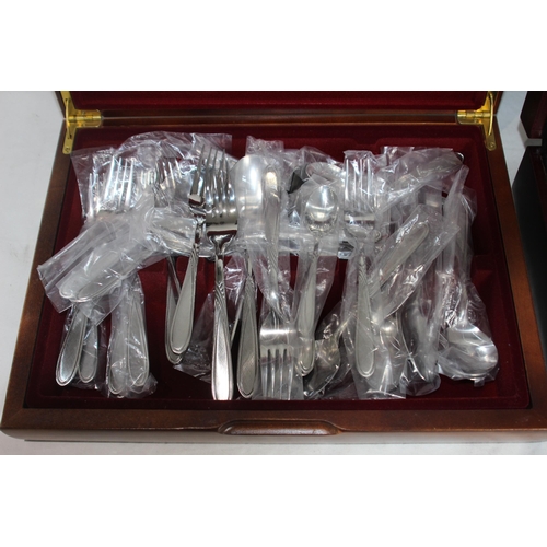 312 - 2 X BOXED CUTLERY SETS