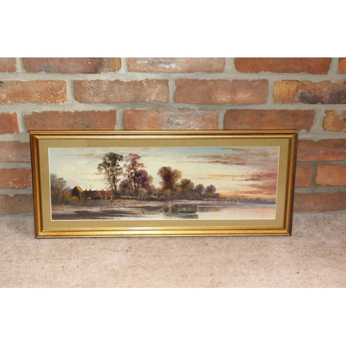 132 - 4 X COUNTRY SCENES
60 X 27CM