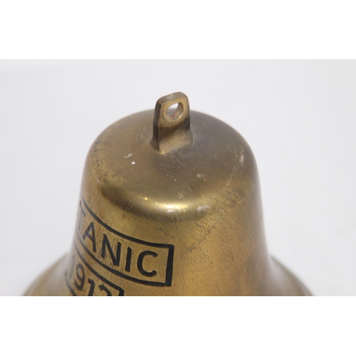 319 - TITANIC BRASS BELL
17CM