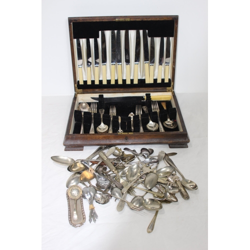 329 - QUANTITY OF VINTAGE CUTLERY