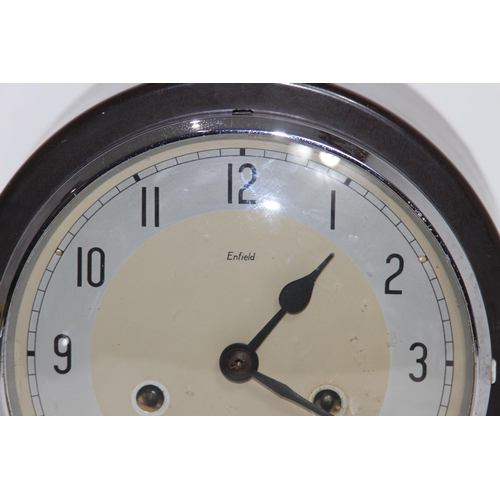 376 - VINTAGE ENFIELD BAKELITE CLOCK
23CM