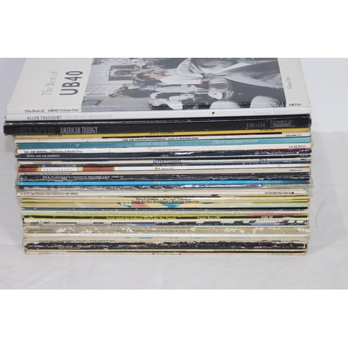 380 - QUANTITY OF RECORDS INCLUDING BEATLES, BOWIE, SIMPLE MINDS, SEX PISTOLS AND MANY OTHERS