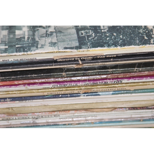 383 - QUANTITY OF VINTAGE RECORDS INCLUDING 7 INCH SINGLES