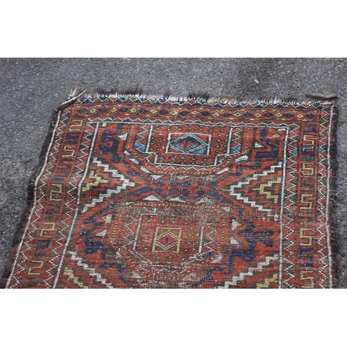 92 - VINTAGE EASTERN RUG 
134 X 78CM