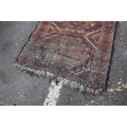 92 - VINTAGE EASTERN RUG 
134 X 78CM