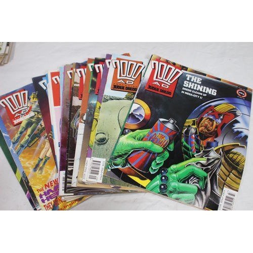 404 - QUANTITY OF 2000 AD COMICS