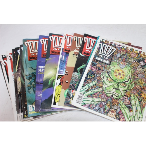 404 - QUANTITY OF 2000 AD COMICS