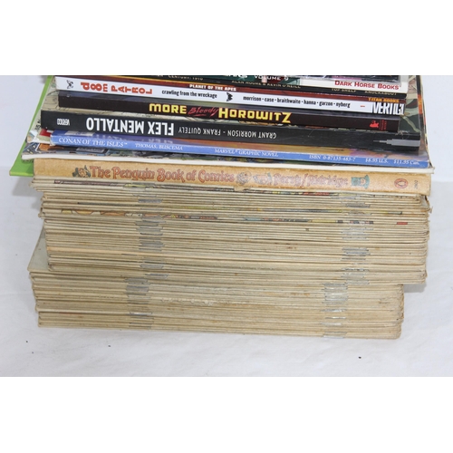 405 - QUANTITY OF 200AD COMICS ETC