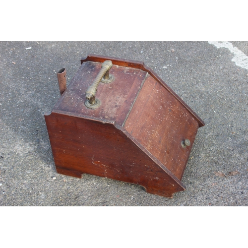 415 - VINTAGE COAL SCUTTLE