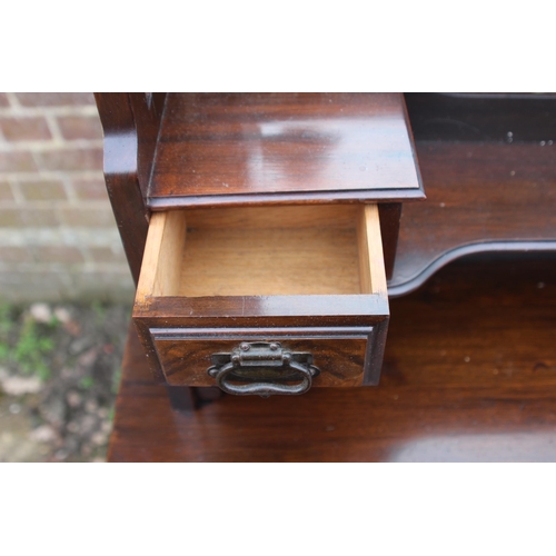 56 - VINTAGE EDWARDIAN DRESSING TABLE CHEST OF DRAWERS 
108 X 52 X 167CM