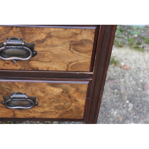 56 - VINTAGE EDWARDIAN DRESSING TABLE CHEST OF DRAWERS 
108 X 52 X 167CM