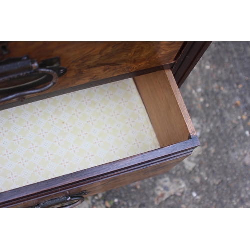 56 - VINTAGE EDWARDIAN DRESSING TABLE CHEST OF DRAWERS 
108 X 52 X 167CM