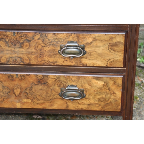 56 - VINTAGE EDWARDIAN DRESSING TABLE CHEST OF DRAWERS 
108 X 52 X 167CM