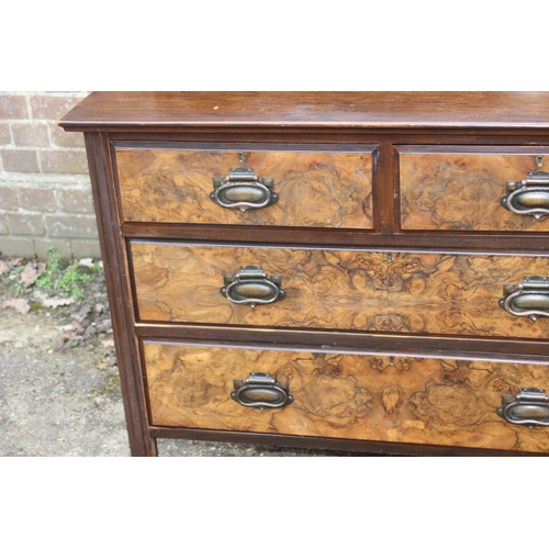 56 - VINTAGE EDWARDIAN DRESSING TABLE CHEST OF DRAWERS 
108 X 52 X 167CM